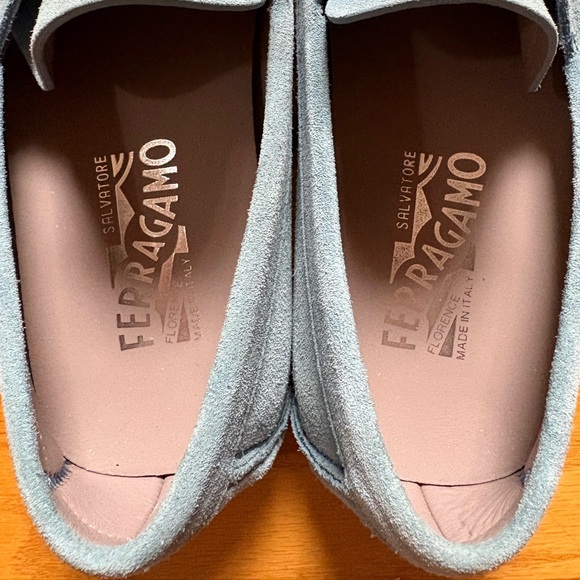 Salvatore Ferragamo Suede Men’s Loafers - Picture 2 of 8